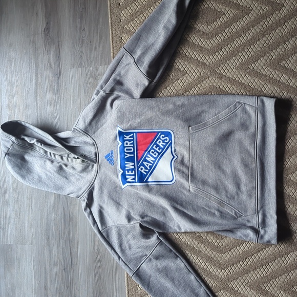 Adidas New York Rangers Hooded Sweatshirt - Picture 2 of 7